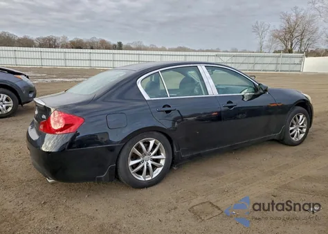 2007 Infiniti G35 from USA, damaged, VIN JNKBV61F07M806678